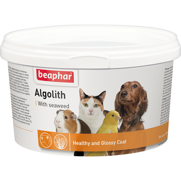 Beaphar Кормовая добавка Algolith для кошек, собак и других домашних животных, 250г